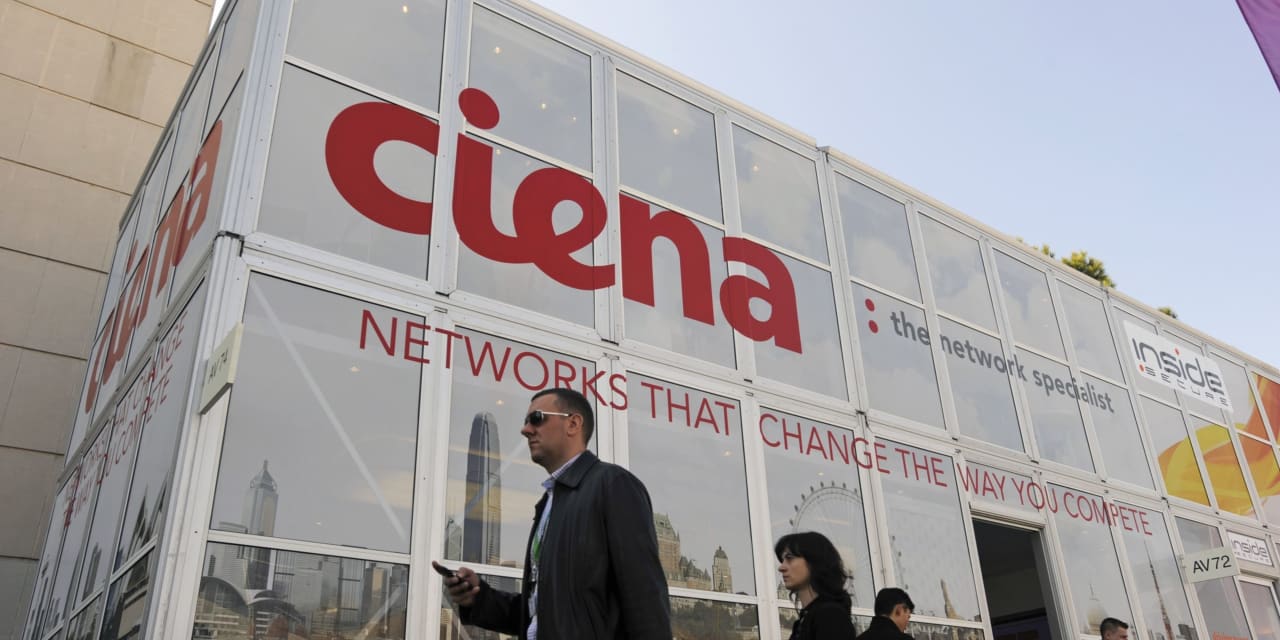 Ciena Stock Reaches Highest Level Since Dot-Com Era