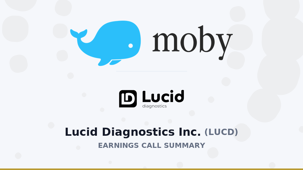 Lucid Diagnostics Inc. Reports on Q4 2025 Earnings Call